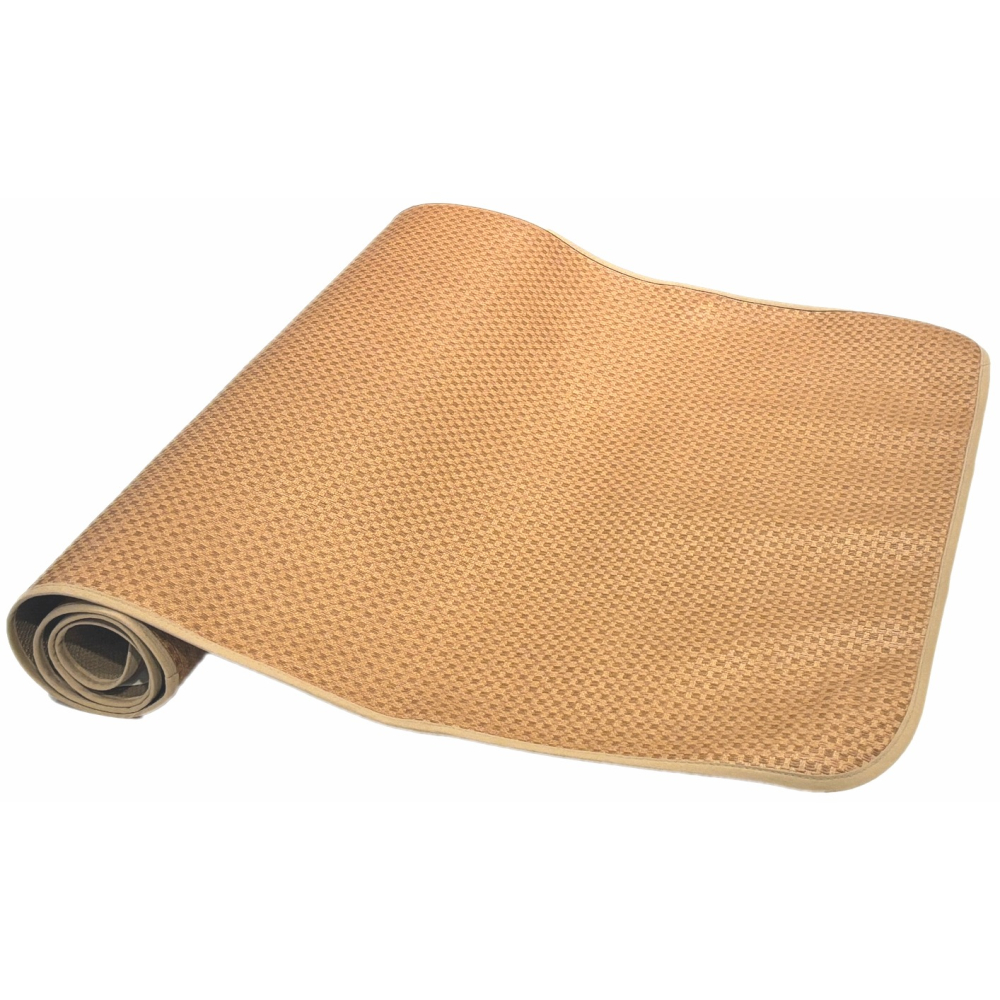 透氣軟藤蓆 雙人加大6x6尺涼蓆 冰絲涼蓆 藤蓆 涼墊 與竹蓆不同【簡單生活館】-細節圖7