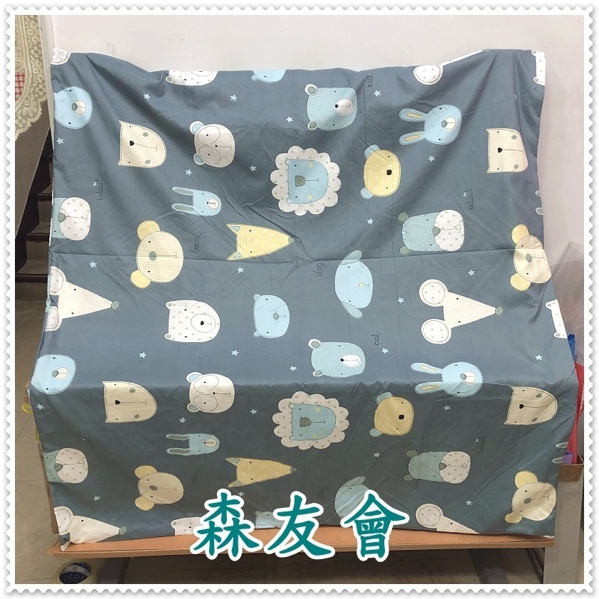 兒童被套 4x5尺被套 兒童棉被套4*5尺 120x150公分被套 被單【簡單生活館】-規格圖9