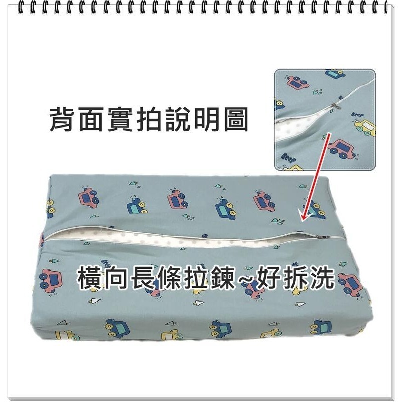 兒童乳膠枕 兒童枕頭 兒童乳膠枕頭 人體工學透氣舒適 5~12歲適用【簡單生活館】-細節圖3