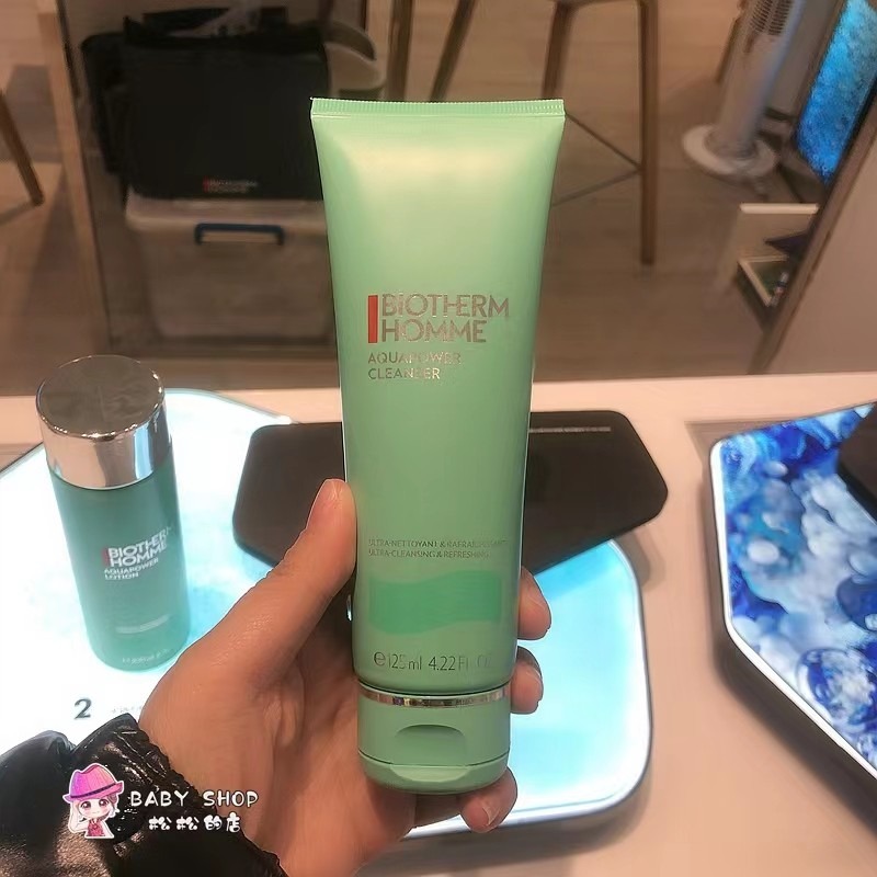 BIOTHERM 碧兒泉 男仕活泉多水潔面露125m 男士洗面乳 新版-細節圖2