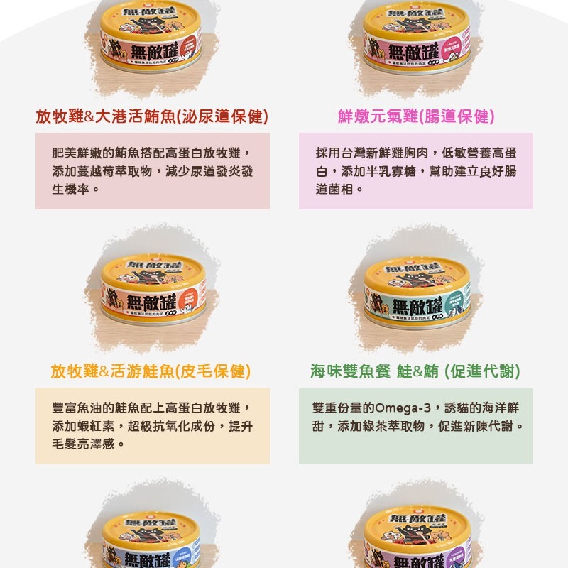 樂居商城【現貨】貓樂園 貓罐 無敵貓罐 貓罐頭 無敵罐 主食罐 肉泥罐 鮮食罐 罐頭 貓罐頭 挑嘴罐 貓主食罐-細節圖3