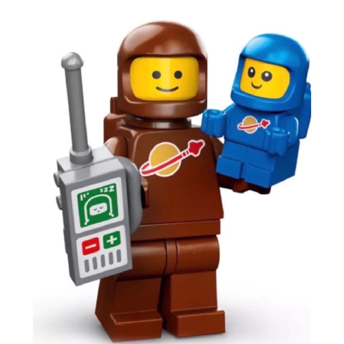 「輕鬆購」 未拆 樂高 LEGO 71037 3號 棕色太空人