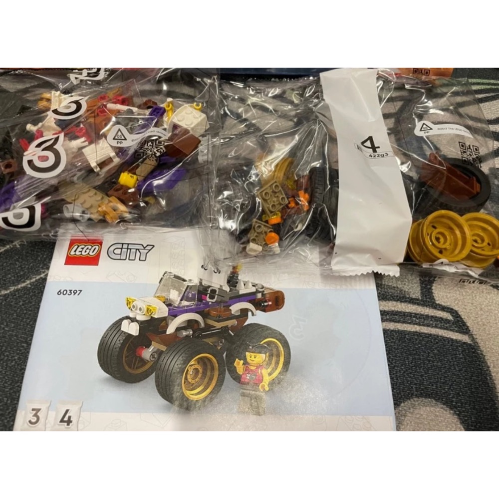 「輕鬆購」樂高 LEGO 60397 怪獸卡車大賽 拆售-細節圖3