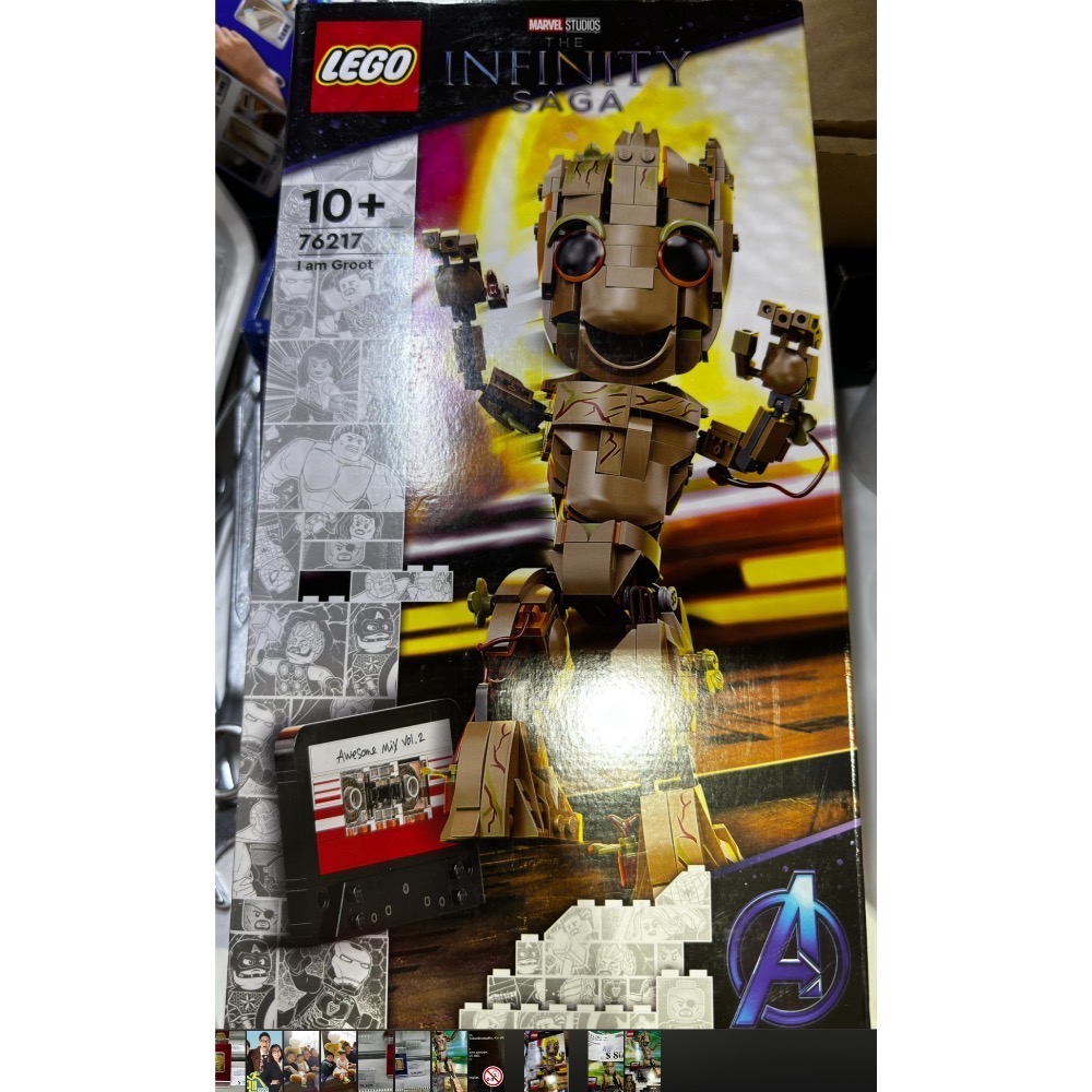 「輕鬆購」 樂高 LEGO 76217 格魯特 微盒損-細節圖3