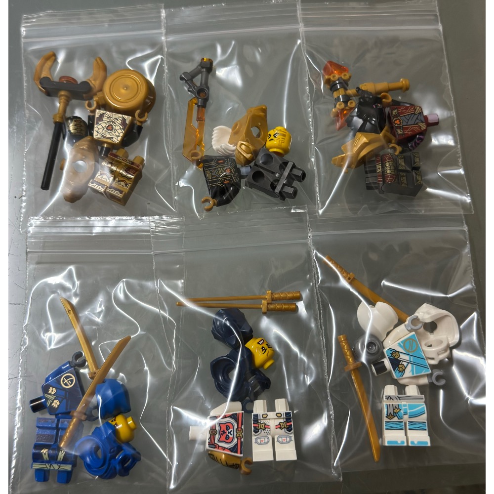 「輕鬆購」 樂高 LEGO 71796 六隻人偶 含武器-細節圖2