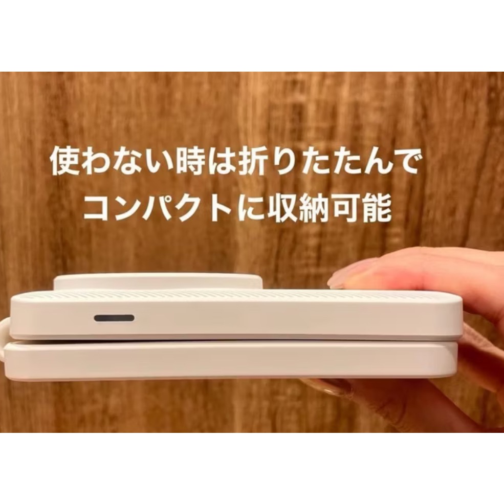 「輕鬆購」 3COINS 三合一可攜式充電器 折疊 白色  Apple Watch AirPods MagSafe-細節圖6