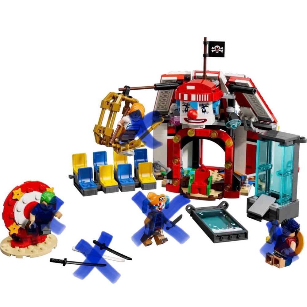 「輕鬆購」 樂高 LEGO 75637 海賊王 小丑巴奇的馬戲團帳篷-細節圖2