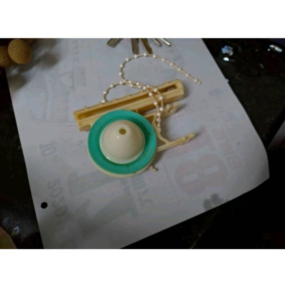 和成牌 HCG 原廠水箱零件 S802 C802 S4386 落水皮 止水皮 止水閥 二段式-細節圖2