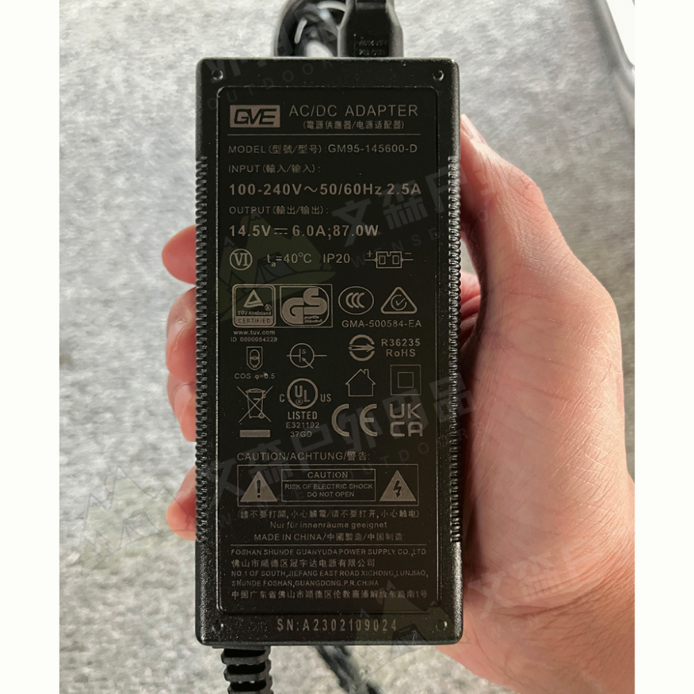 行動冰箱 變壓器 行動冰箱變壓器 大功率 14.5V 多款冰箱（艾比酷 冰虎 領航家 艾凱 北極冰 山水 挪客）已檢驗-細節圖3