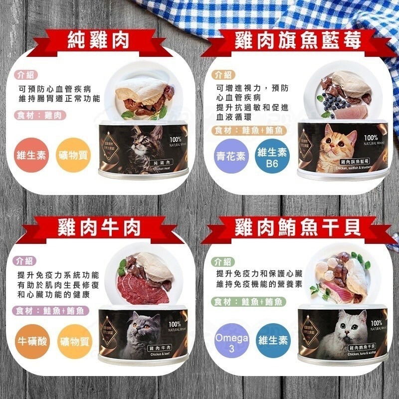 【Blue Cat】貓侍 主食罐 Catpool 低敏食材天然貓罐頭/貓主食罐/AAFCO營養標準/全齡貓適用-細節圖3