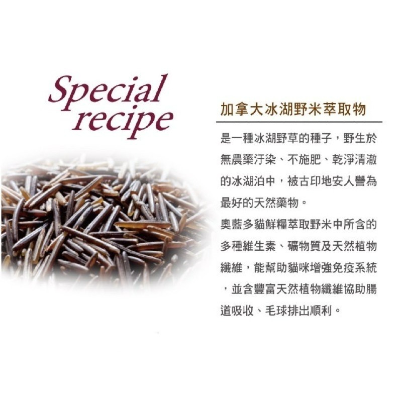 【Blue Cat】 奧藍多Allando 奧蘭多 天然無穀鮮貓糧 貓飼料 無穀貓飼料 天然貓飼料 無穀貓糧 天然貓糧-細節圖8