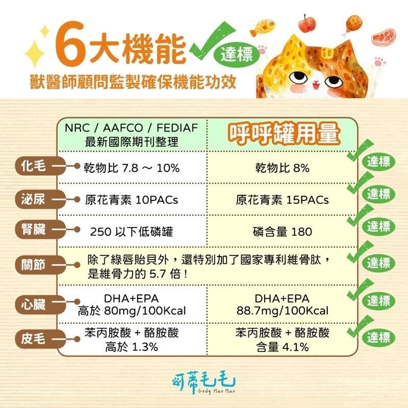 【Blue Cat】🔥火速免運🔥可蒂毛毛 呼呼罐 肉泥罐 慕斯罐 低磷罐 貓主食罐  機能主食貓罐 80g-細節圖5