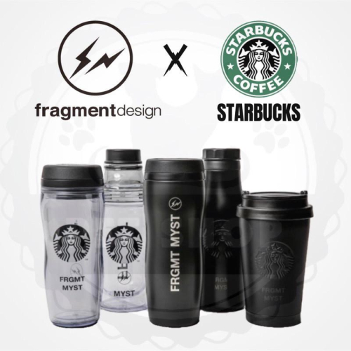 【寵幸】 Fragment Design × Starbucks 藤原浩×星巴克 聯名商品 保溫瓶 隨行杯 代購