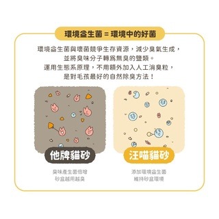 【寵幸】汪喵星球豆腐砂 益生菌 消臭礦型豆腐砂 低粉塵、超吸收、超凝結-細節圖6