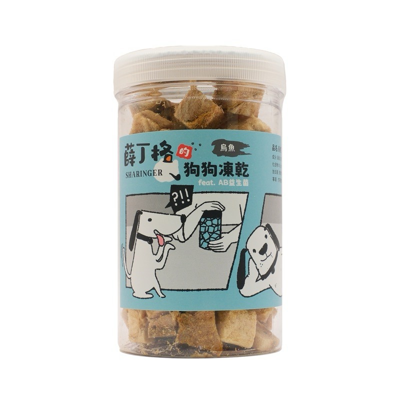 【寵幸】Sharinger 薛丁格的狗狗凍乾 AB益生菌 狗零食 犬零食 寵物零食 全齡全適用 寵物凍乾-規格圖1