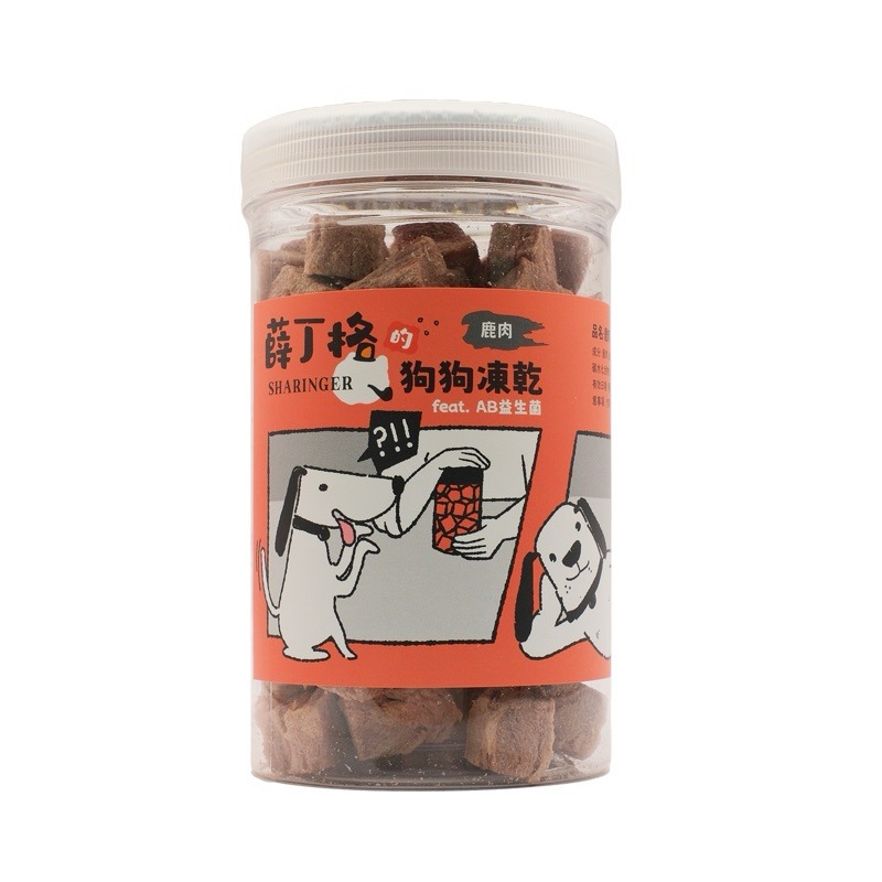 【寵幸】Sharinger 薛丁格的狗狗凍乾 AB益生菌 狗零食 犬零食 寵物零食 全齡全適用 寵物凍乾-規格圖1