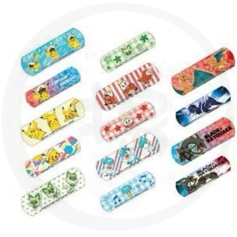 🔥現貨🔥 日本代購 Bandai Namco 萬代 卡通貼布 吉伊卡哇/角落生物/寶可夢 透氣膠布-細節圖3