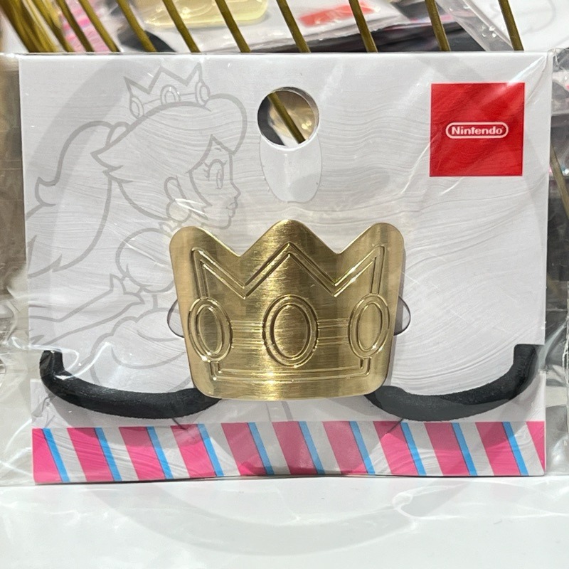 🔥現貨🔥 日本代購 Nintendo 任天堂專賣店 髮圈 奇諾比奧/無敵星星/火焰花-規格圖1