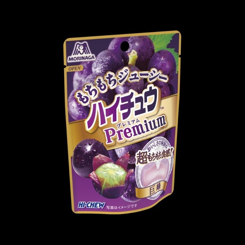 日本 森永 MORINAGA 嗨啾 HI-CHEW premium 軟糖 哈密瓜/檸檬/葡萄 35g-規格圖1
