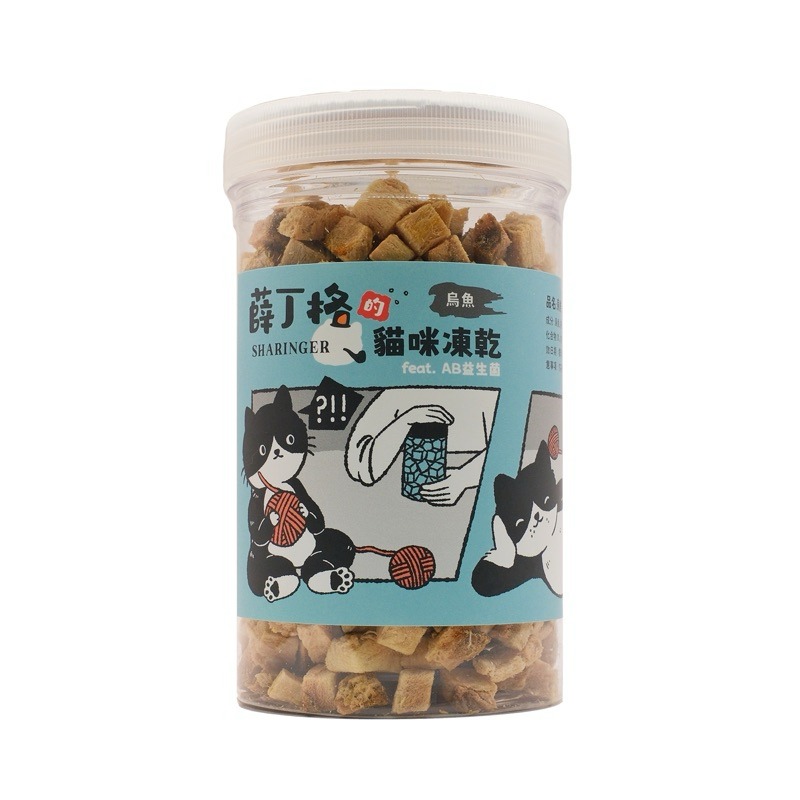 【寵幸】Sharinger 薛丁格的貓咪凍乾 AB益生菌 貓零食 寵物零食 全齡貓適用 凍乾-規格圖1