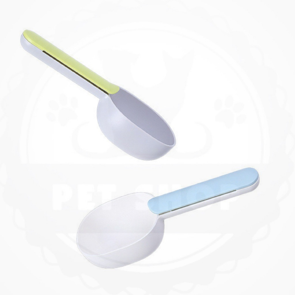 【寵幸】🔥現貨🔥繽紛 撞色 飼料鏟 飼料勺 多功能鏟 寵物飼料鏟-細節圖5