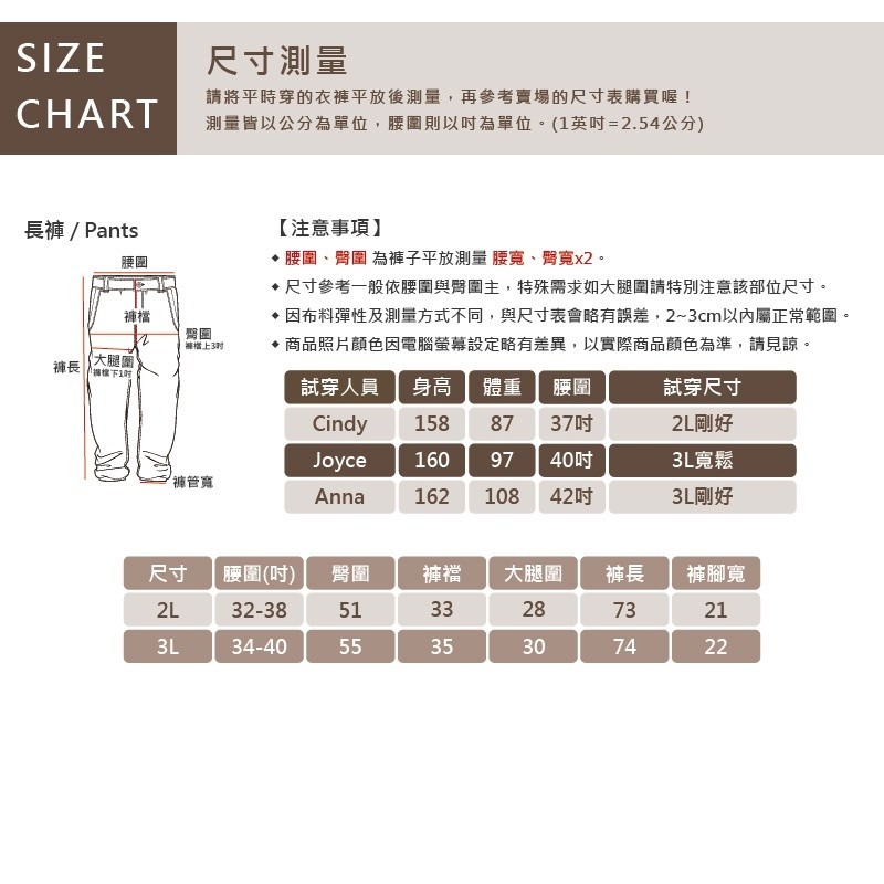 大尺碼女-鬆緊褲頭 高腰顯瘦 七分褲-黑-0105036-細節圖5