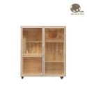 日日實木貓別墅－鋁框雙開版－129*90*60cm - 多層實木貓屋．客製化貓別墅-規格圖10