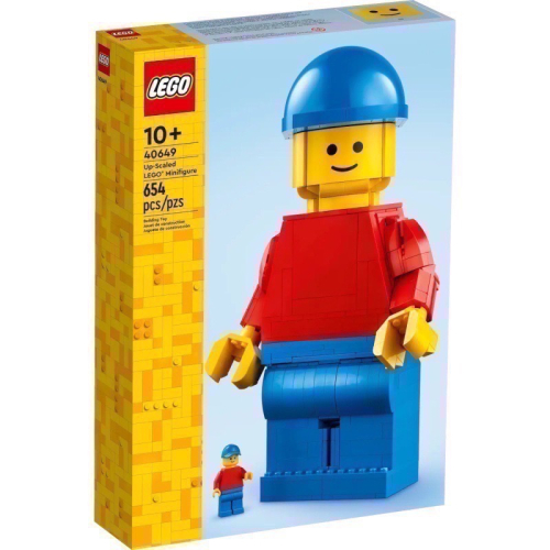 《狂樂玩具屋》 LEGO 40649 Up-Scaled LEGO Minifigure