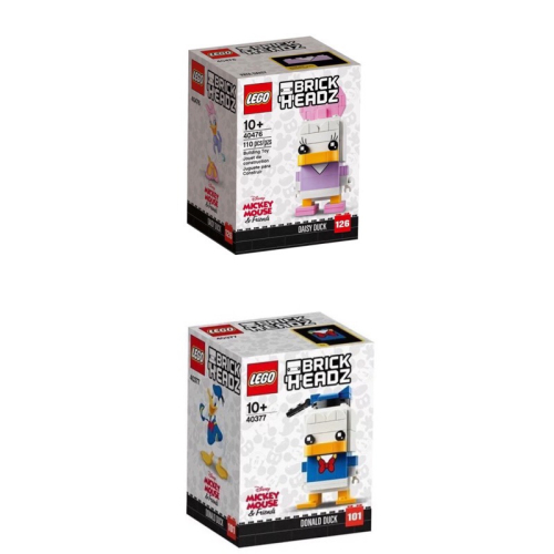 《狂樂玩具屋》 LEGO 40476 &amp; 40377 黛絲鴨 與唐老鴨套餐