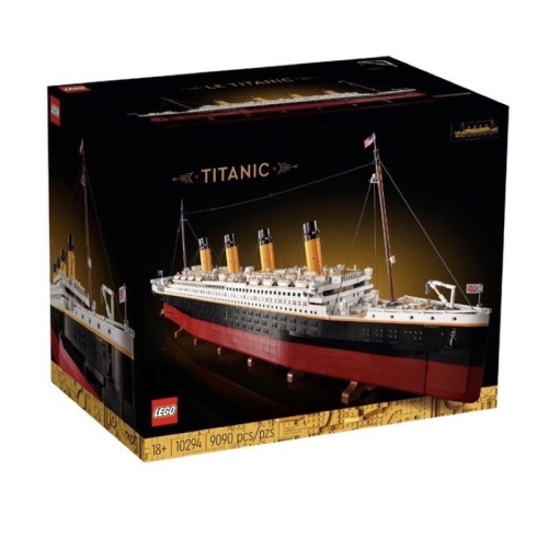 《狂樂玩具屋》 LEGO 10294 鐵達尼號 Titanic