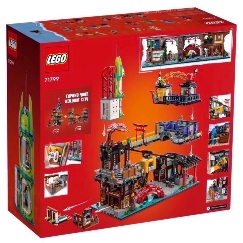 《狂樂玩具屋》LEGO 樂高 71799 旋風忍者城市集-細節圖2