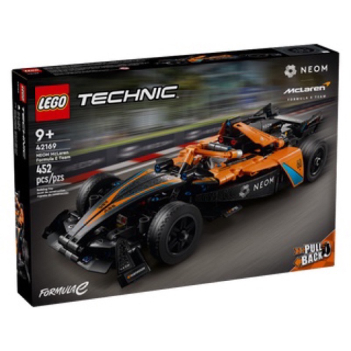 《狂樂玩具屋》 LEGO 42169 NEOM McLaren Formula E 迴力車