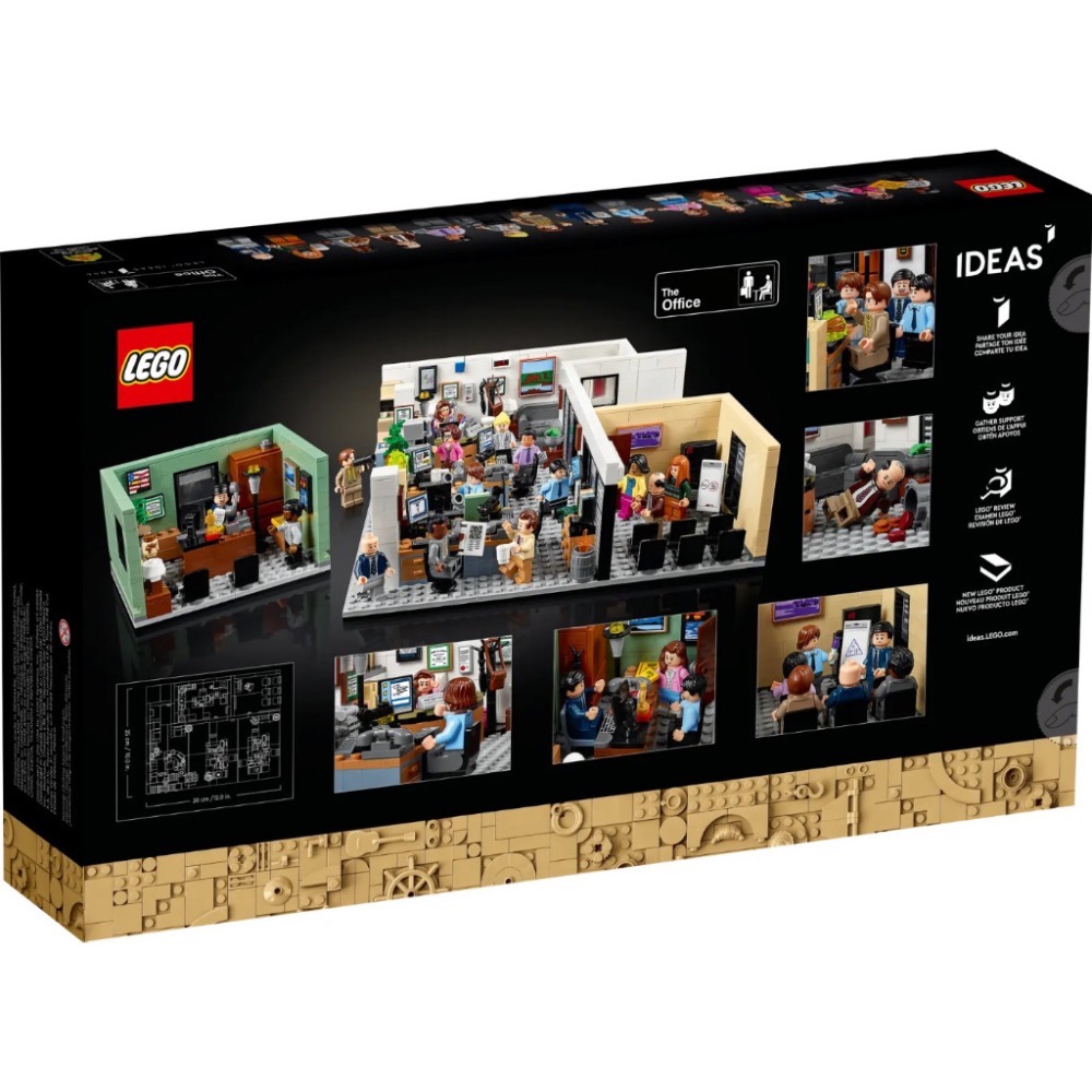 《狂樂玩具屋》 LEGO 21336  ideas  辦公室 The Office-細節圖2