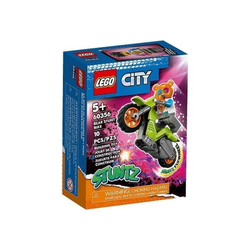 《狂樂玩具屋》 LEGO 60356 City-大熊特技摩托車