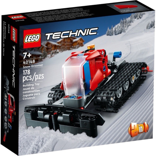 《狂樂玩具屋》 LEGO 42148 科技系列 Technic-鏟雪車