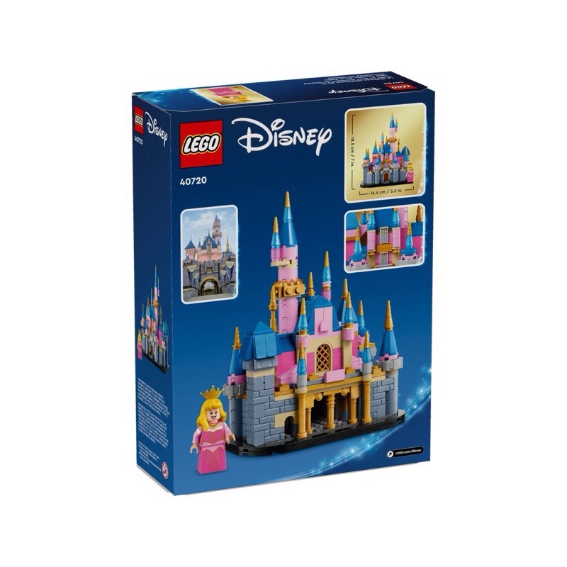 《狂樂玩具屋》 LEGO 40720 迷你睡美人城堡 Mini Disney Sleeping Beauty-細節圖2