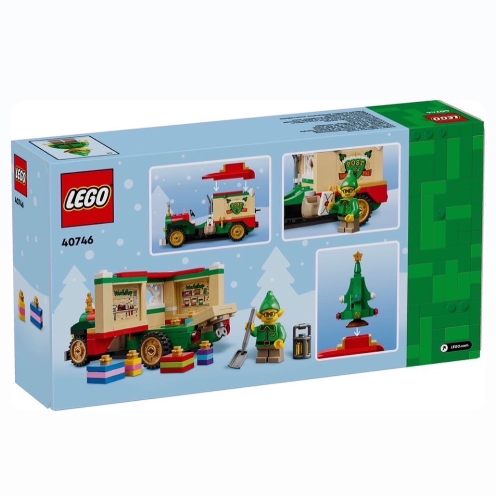 《狂樂玩具屋》 LEGO 40746 Santa＇s Delivery Truck-細節圖2