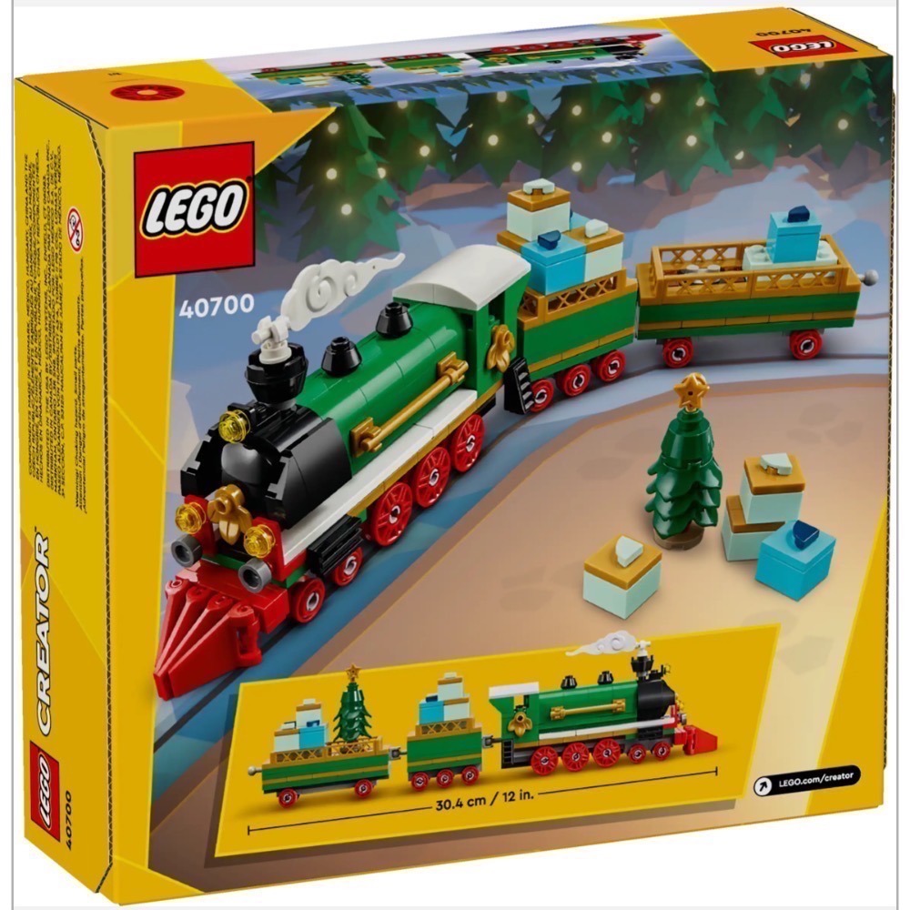 《狂樂玩具屋》 LEGO 40700 冬季列車-細節圖2