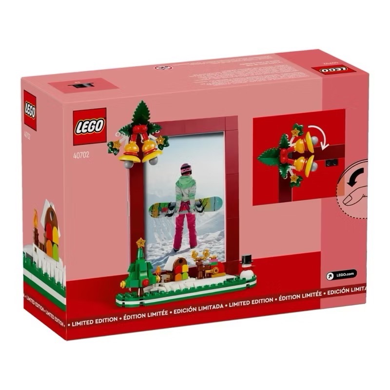 《狂樂玩具屋》 LEGO 40702 Christmas Picture Frame 聖誕節-細節圖2