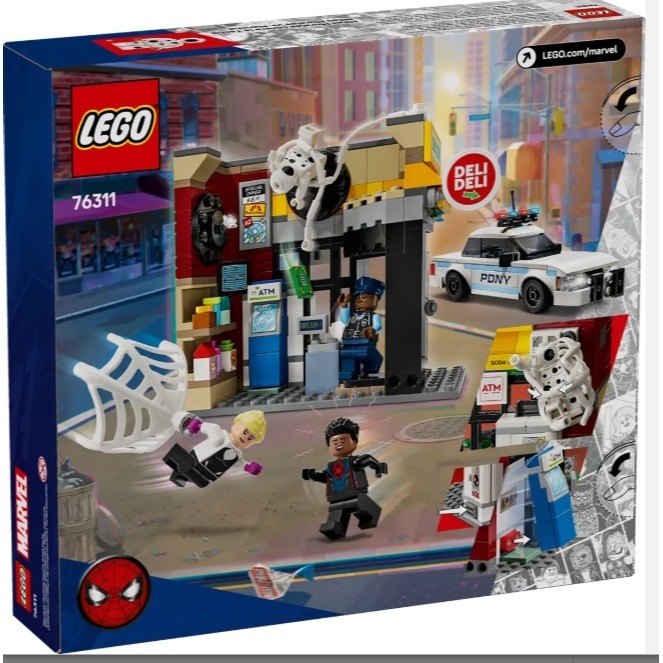 《狂樂玩具屋》 LEGO  76311   蜘蛛宇宙：邁爾斯摩拉斯大戰斑點人(1月出貨)-細節圖2