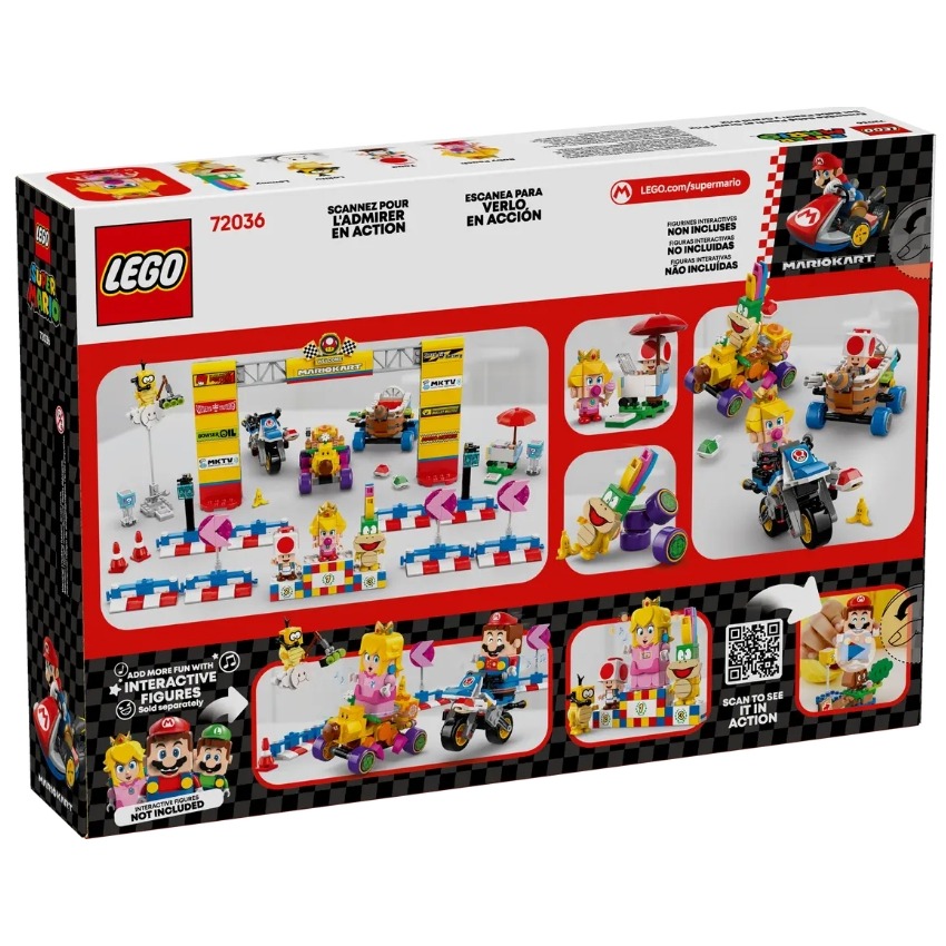 《狂樂玩具屋》 LEGO 72036 瑪利歐賽車-碧姬寶寶與大獎賽組合 - 狂樂玩具屋 - iOPEN Mall