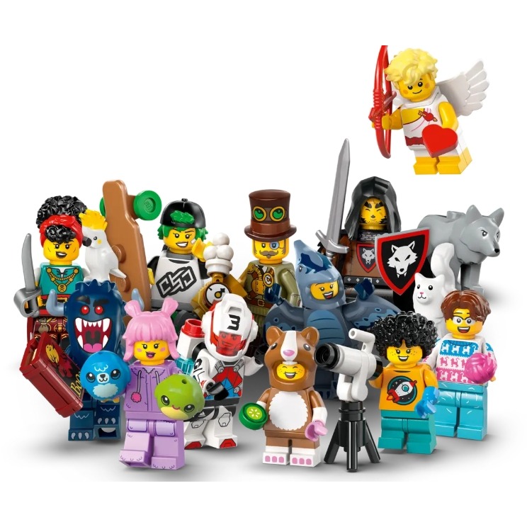 《狂樂玩具屋》 LEGO  71048 第27代人偶包 Minifigures Series-細節圖2