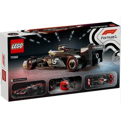 《狂樂玩具屋》LEGO 77250 Speed-哈斯車隊 F1車隊 VF-24-細節圖2
