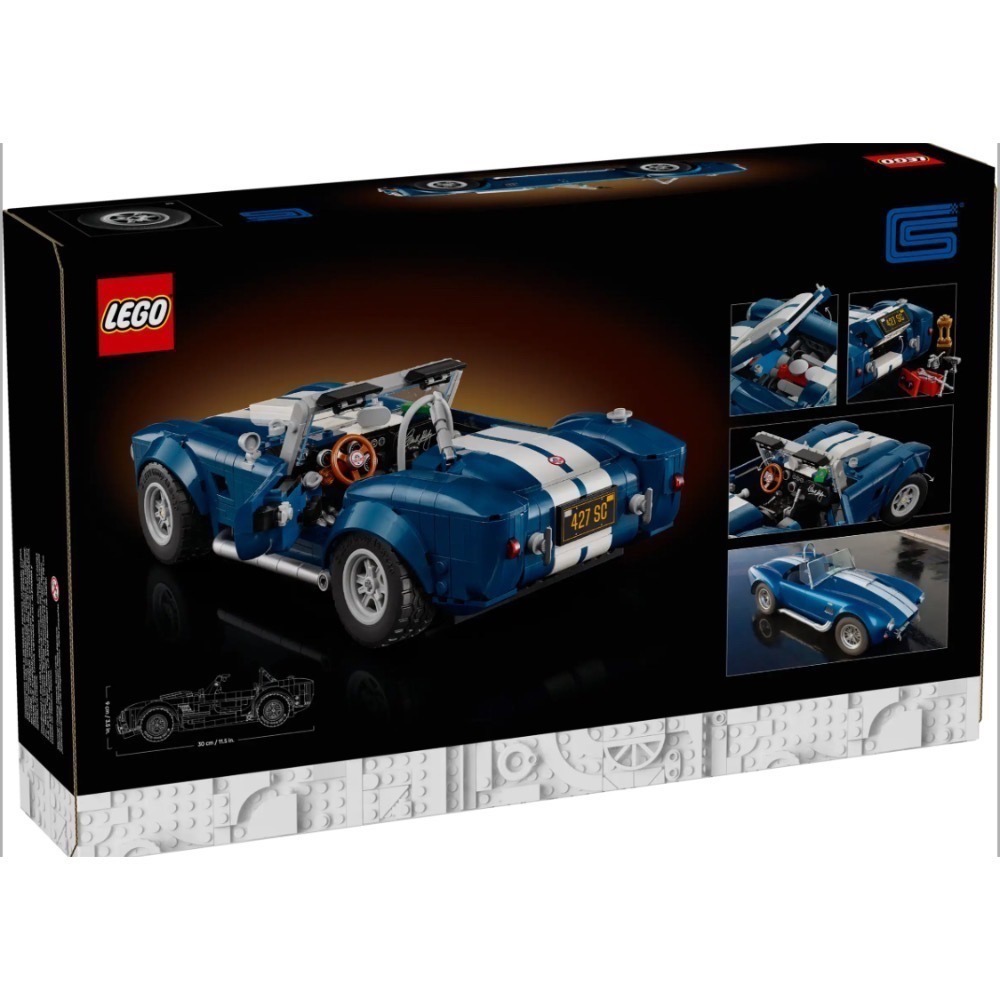 《狂樂玩具屋》 LEGO 10357 Shelby Cobra 427 S/C （7月出貨）-細節圖3