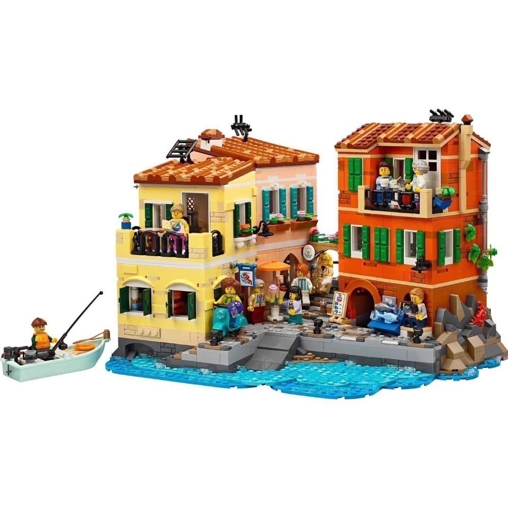 《狂樂玩具屋》 LEGO 21359 IDEAS 義大利里維埃拉 Italian Riviera-細節圖3