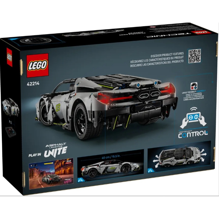 《狂樂玩具屋》LEGO 42214 Lamborghini Revuelto 超級跑車-細節圖3