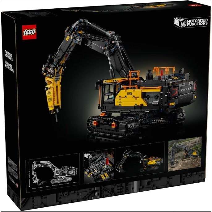 《狂樂玩具屋》LEGO  42215 Volvo EC500 挖掘機-細節圖3