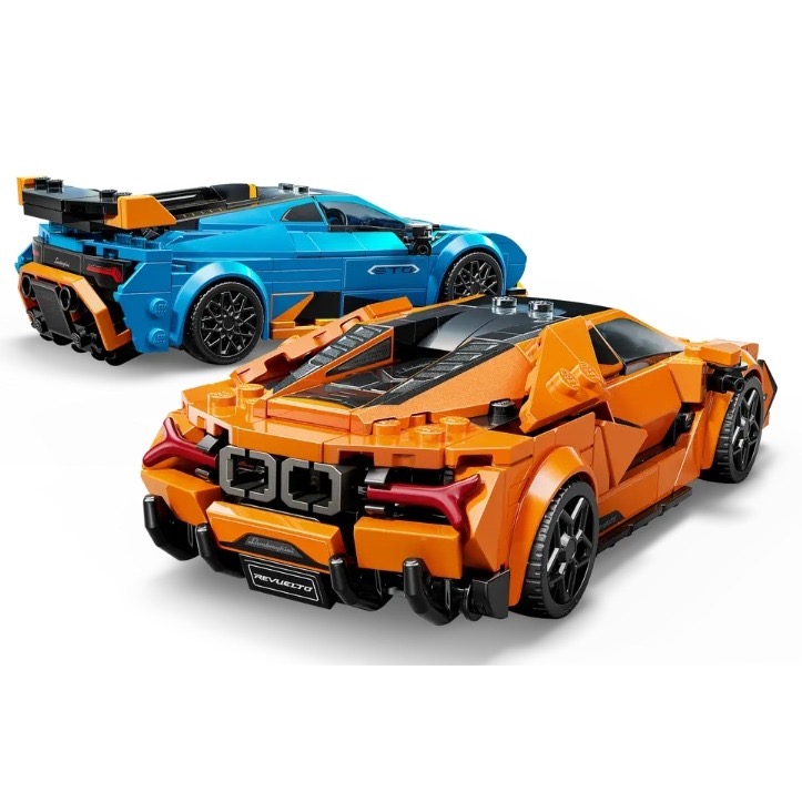 《狂樂玩具屋》LEGO 77238 Lamborghini Revuelto 和 Huracán STO-細節圖2