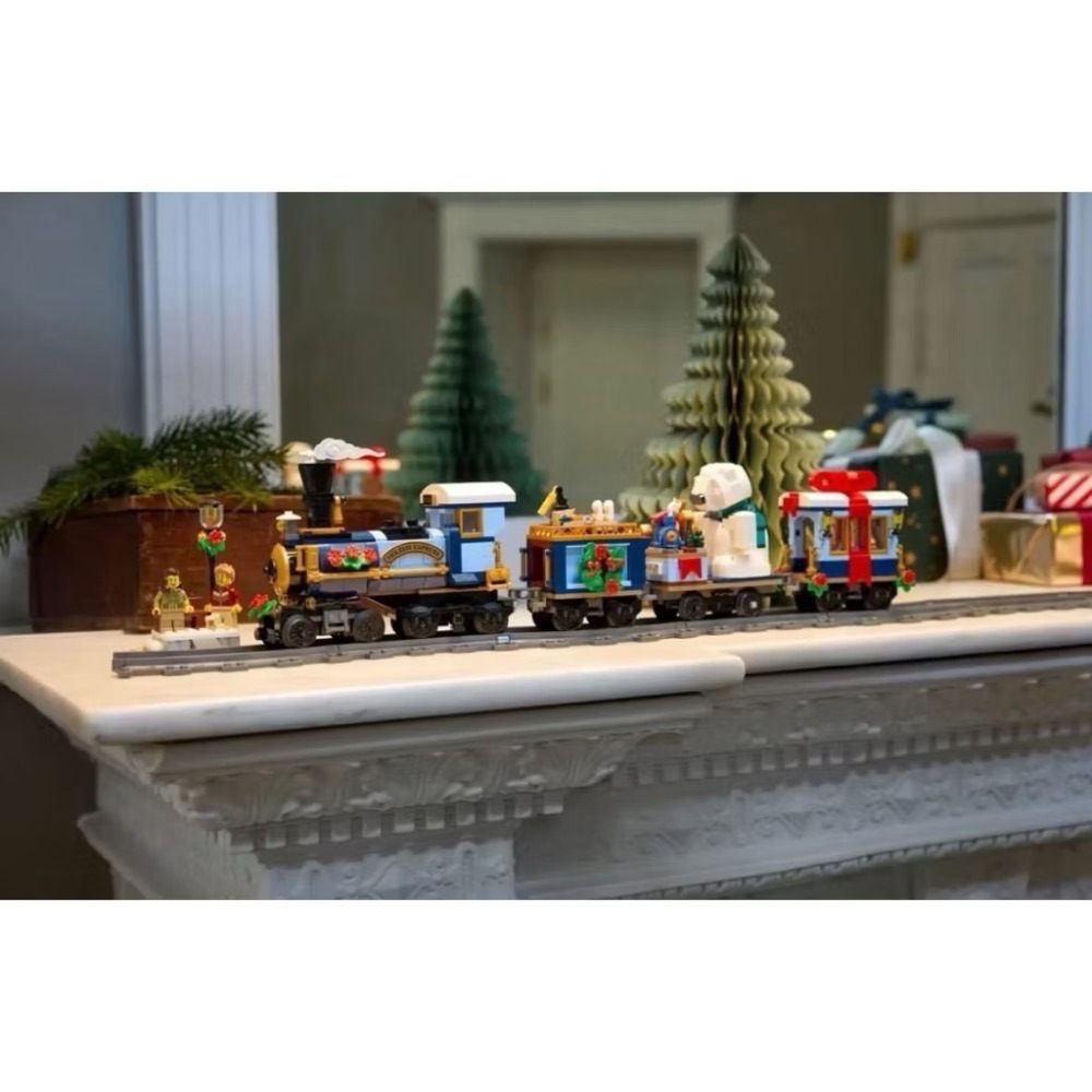 《狂樂玩具屋》 LEGO  10361 佳節特快車 Holiday Express Train-細節圖2