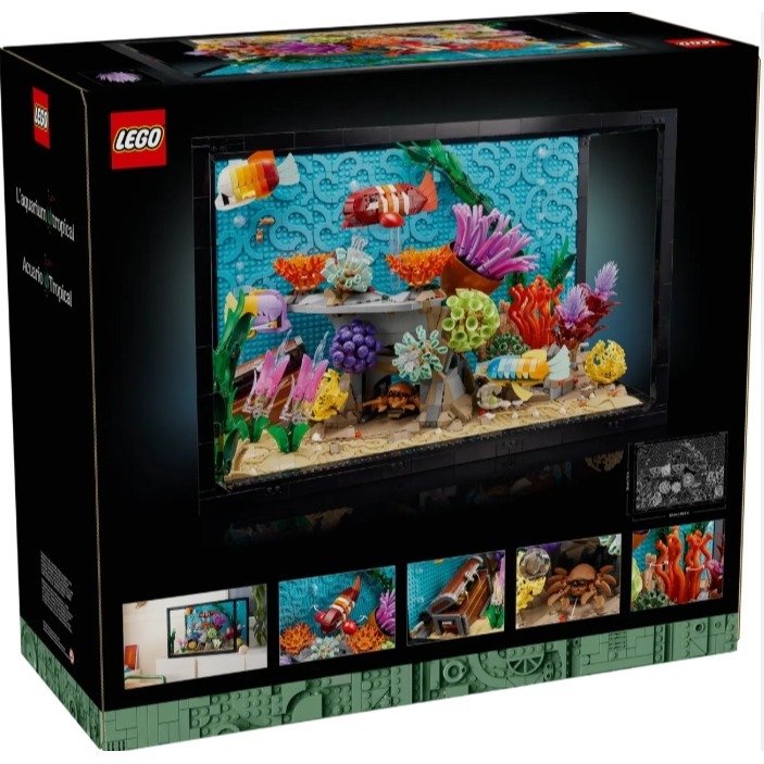 《狂樂玩具屋》LEGO 10366 熱帶水族箱-細節圖4